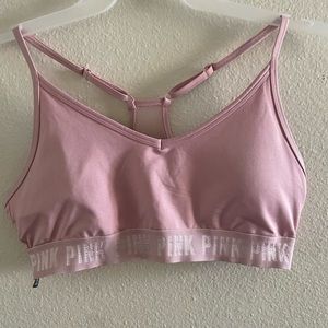 Victoria's Secret pink sport bra size large
